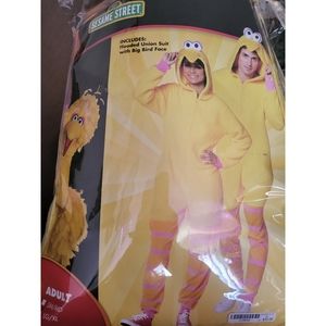 Unisex Big Bird Onesie Costume